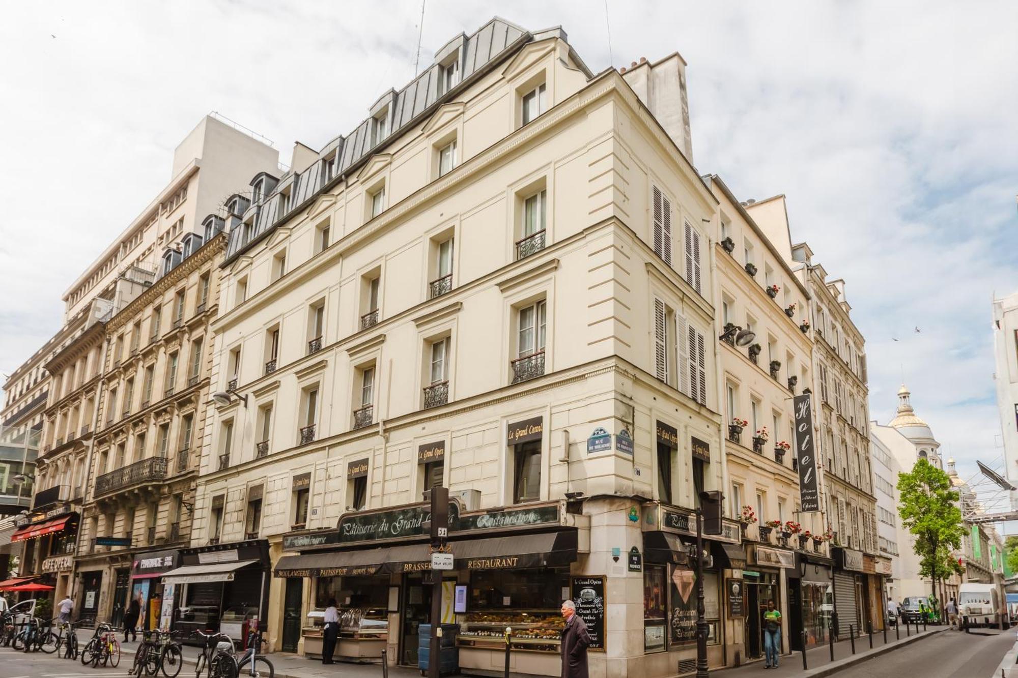 Hotel Prince Albert Opera Paris Exteriör bild